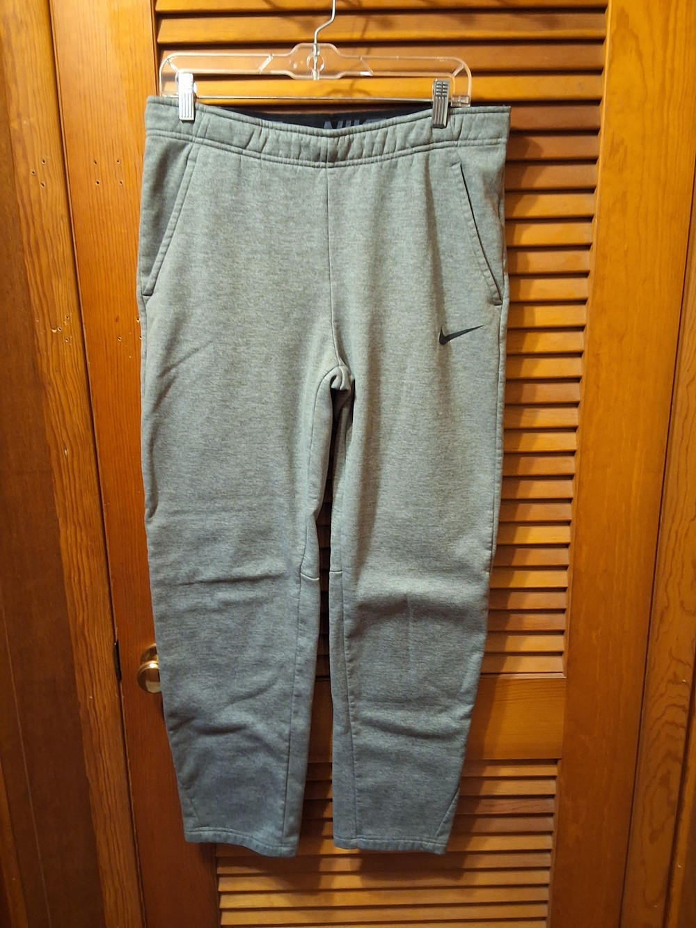 Nike Men’s Grey Fleece Jogger Pants